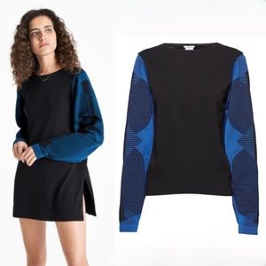 Wolford Trinity Pullover Knit Sweater Tunic Top